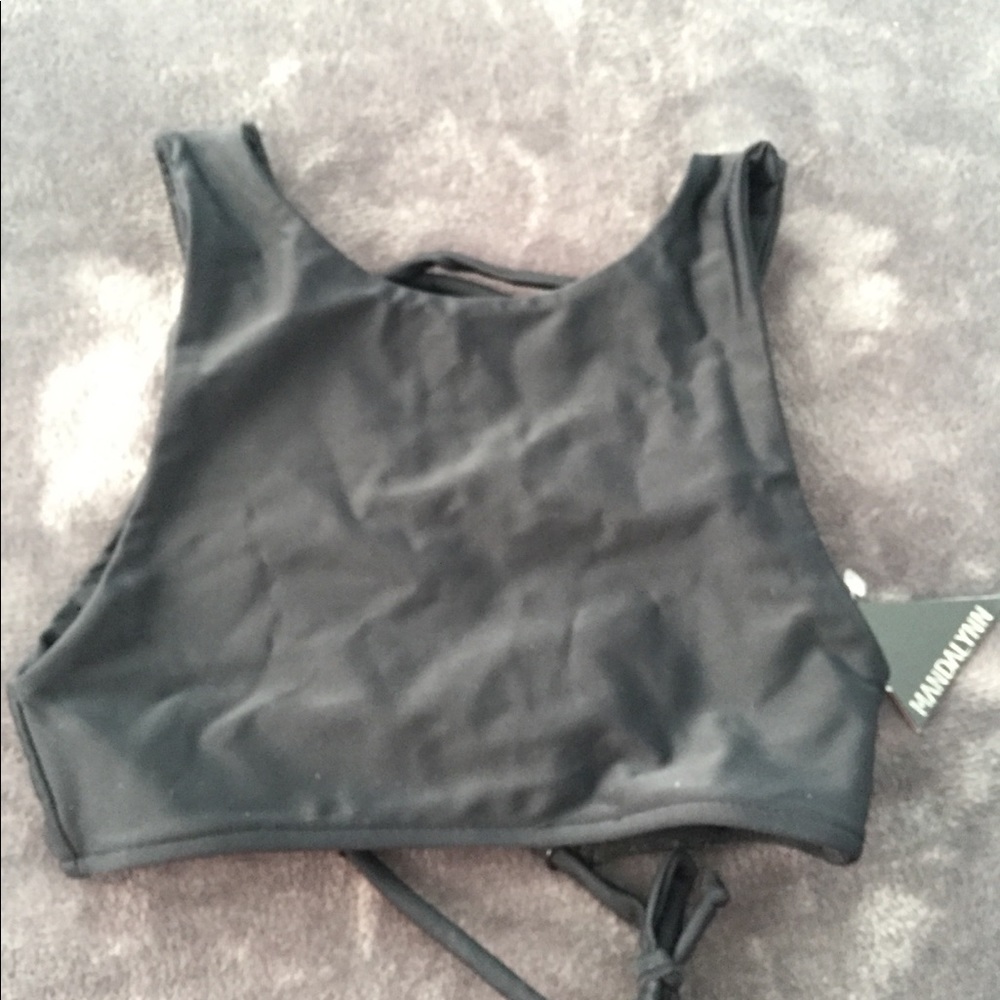 Mandalynn lace up bikini top